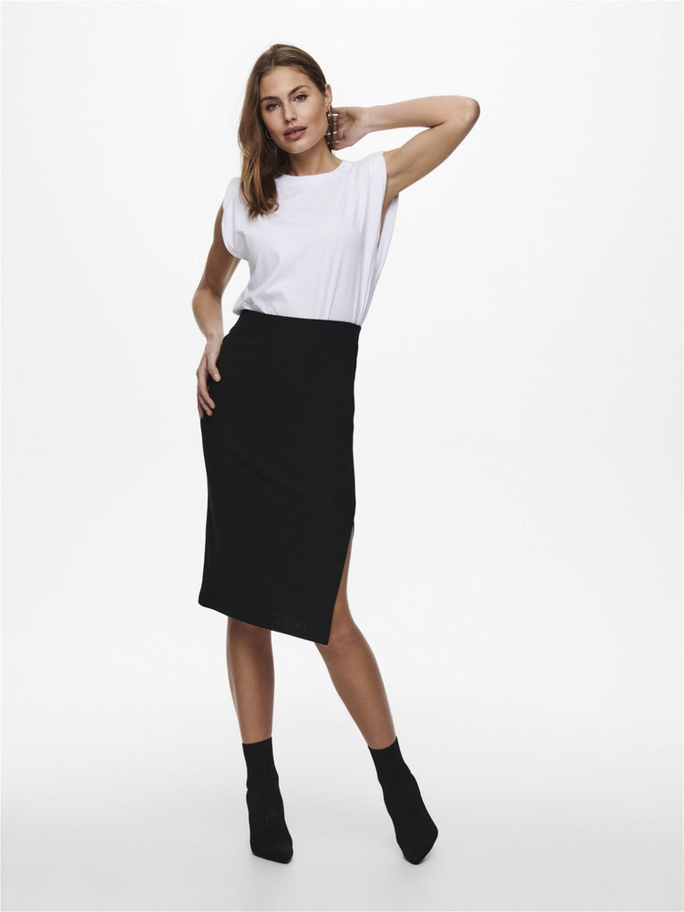 Damen Rock ONLEMMA SLIT SKIRT JRS NOOS - Marken Outlet Kriftel