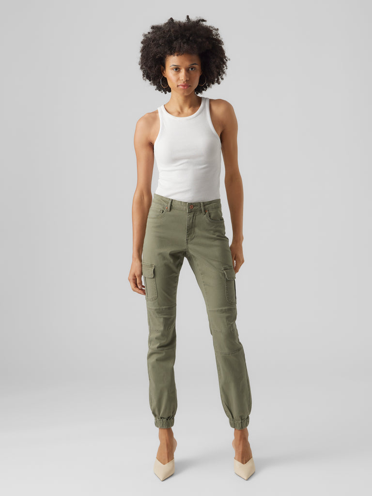 VMIVY MR ANKLE CARGO PANTS NOOS IVY Green - Marken Outlet Kriftel